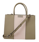 Karl Lagerfeld Elegant Sage Green Tote Shoulder Bag -  Luxury Shopper Bag for Women -  Karl Lagerfeld.